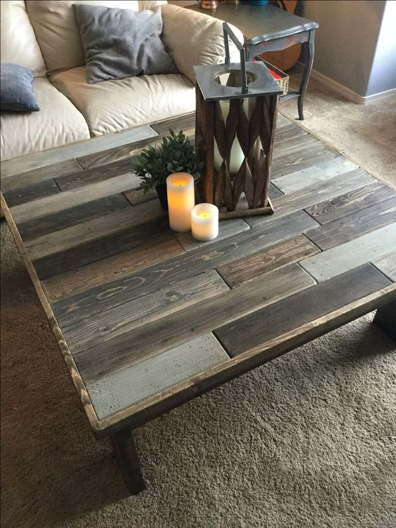 Custom made rustic coffee tables, sofa tables, end tables, lamps, and more